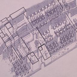 Axonometric drawing showing...