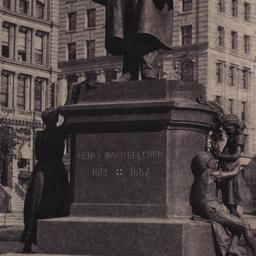 Statue of Henry Ward Beeche...