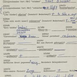 Western questionnaire, answ...