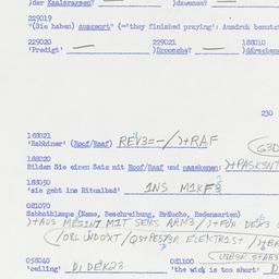 Western questionnaire, answ...