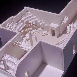 Model, aerial view.