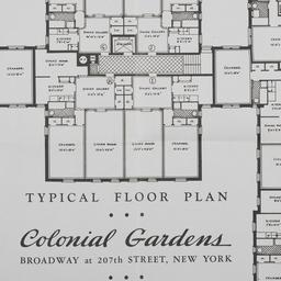 Colonial Gardens, Broadway ...