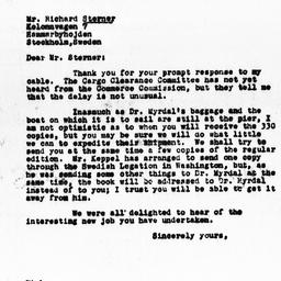 Letter from Florence Anders...