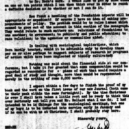 Letter from Michael M. Davi...