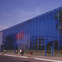 Exterior view, facade seen ...