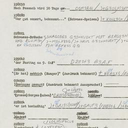 Western questionnaire, answ...