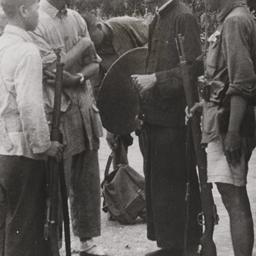 Meeting With Guerilla Soldiers