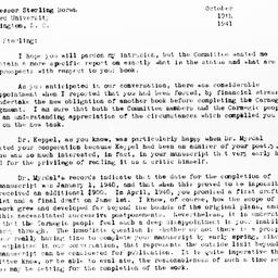Letter from Samuel A. Stouf...
