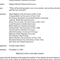 Minutes, 2004-10-21. Studie...