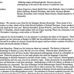 Minutes, 2005-05-06. Slavic...