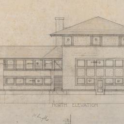 Working drawing #7: North e...