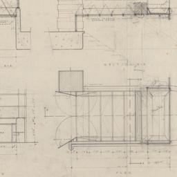 Hatch glass plan, sections,...