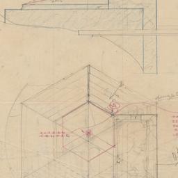 Pump house plan, section