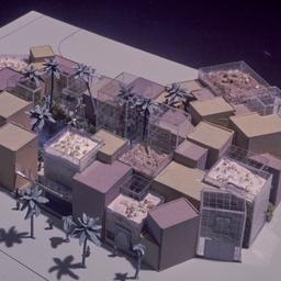 Model, aerial view.