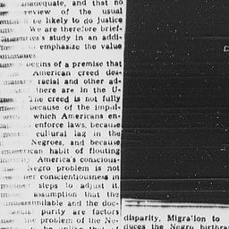 Article regarding AN AMERIC...