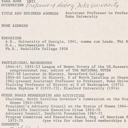 Nominating Committee