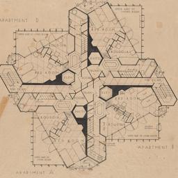 Balcony level floor plan fo...
