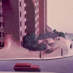 Model, street view.