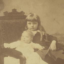 Frances Perkins as a child ...