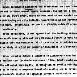 Memorandum from Charles Dol...