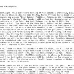 Announcements, 2003-03-07. ...