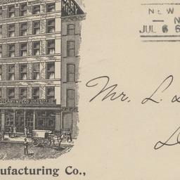 Cary Manufacturing Co. enve...