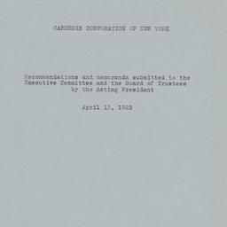 Board Meeting, 4/16/1923