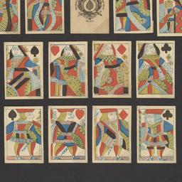Standard deck with French s...