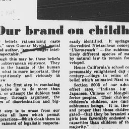 Article on racial discrimin...