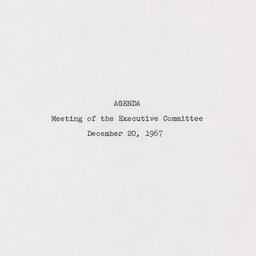 Executive Committee Meeting