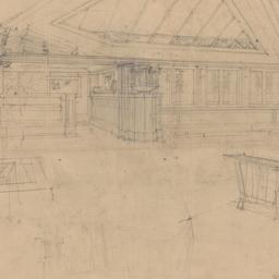 Interior sketch view