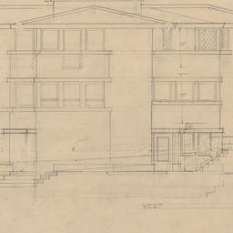 West elevation