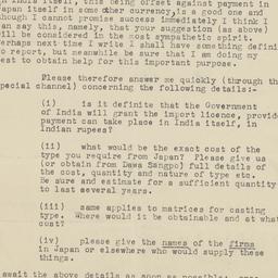 Letter to Tharchin on print...