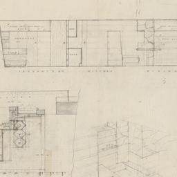 Kitchen plan, section