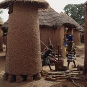 Senoufo traditional granary...