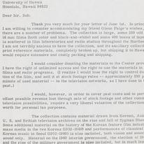 Ted Conant To Dr. Dae Sook Suh