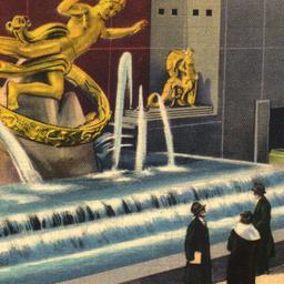 Prometheus Fountain in Rock...