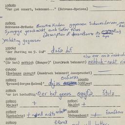 Western questionnaire, answ...