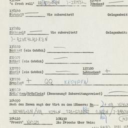 Western questionnaire, answ...