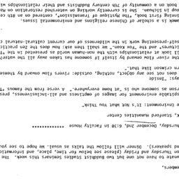 Announcements, 2010-12-02. ...