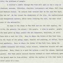 New York's Future as I ...