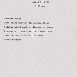 Agenda Committee