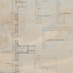 Working drawing #7: Wall se...