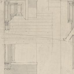 Ornamental study, gable det...