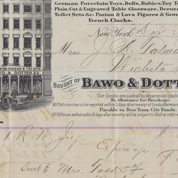 Bawo & Dotter. Bill or ...