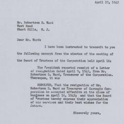Board Meeting, 4/16/1942