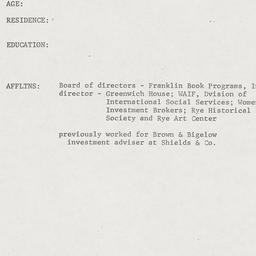 Nominating Committee