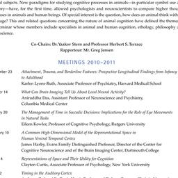 Schedules, Cognitive and Be...