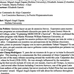 Minutes, 2004-11-04. Latin ...