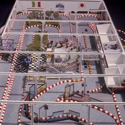 Model, aerial view.